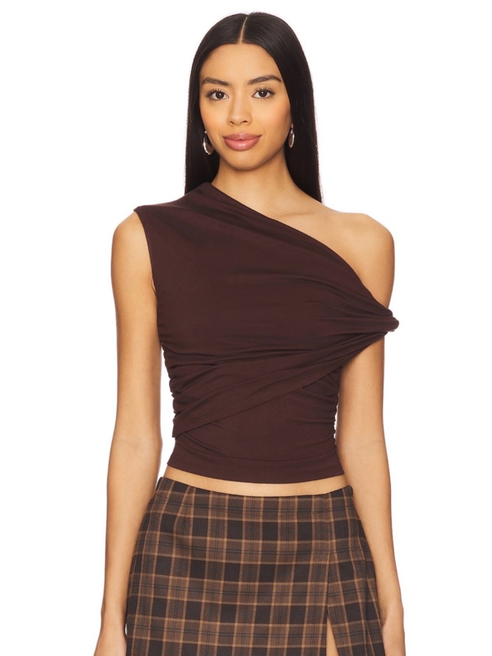 Superdown Alessia Top in Chocolate